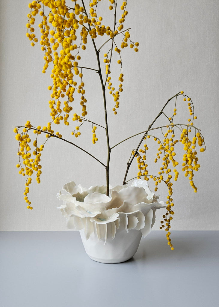 Elin Ruist delicate art vase flowers