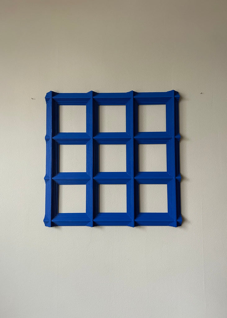 Isa Draiby Wood wall sculpture contemporary artwork daylight