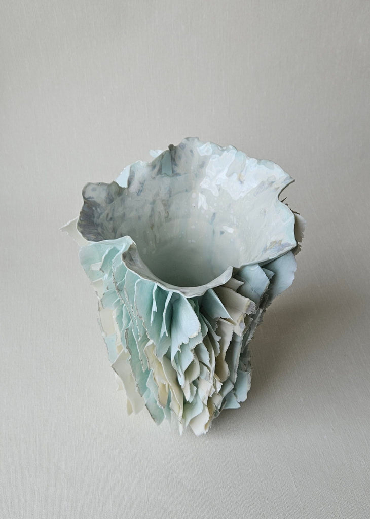 Elin Ruist Handmade porcelain vase top