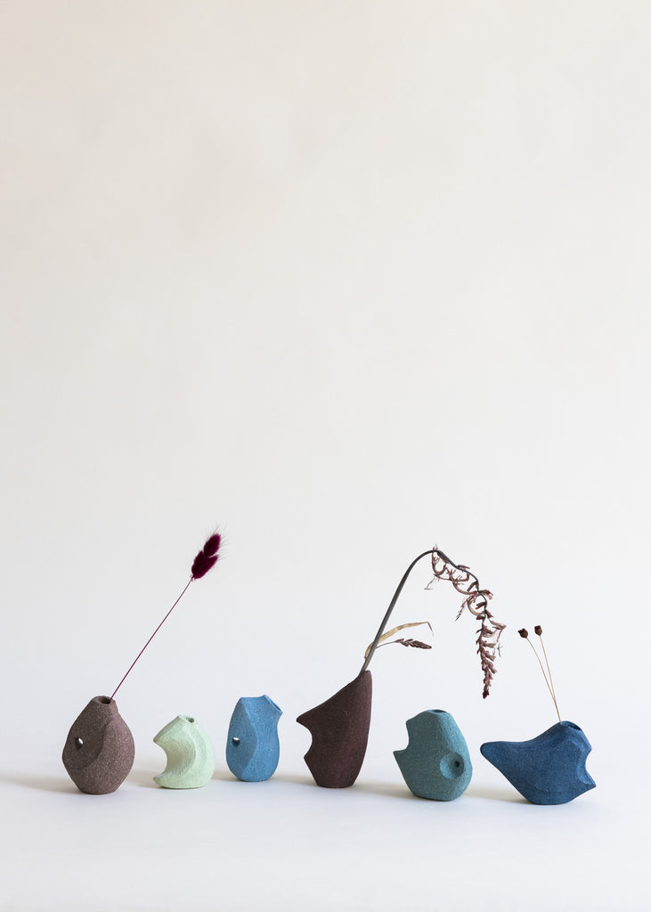 Abid Javed Stoneware Unique Vases Sculptures Handmade Ceramic