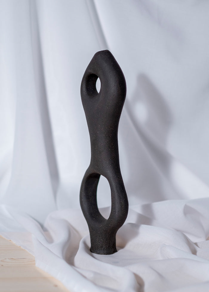 Abid Javed pleomorph sculpture side