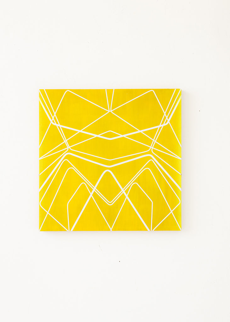 Alexandra Severinsson Metamorphosis Painting Yellow Abstract Artwork Colourful Work Of Art Modern Art Handmade Original