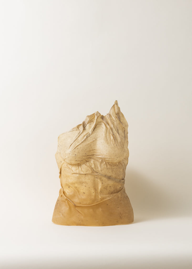 Amanda Meszaros Sculpture Sculpt Me Dear Handmade Unique Original Artwork Sculpture Leftover Leather