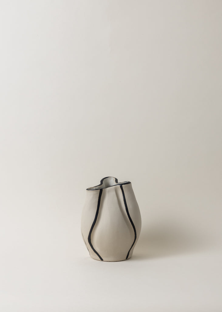 Amanda Borgfors Mészaros Sculpt Me Dear Vase Organic Shape Sculpted Handmade Crafted Original