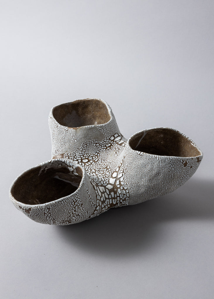 Anna Grahn Crossing Artwork Vase Handmade Sculpture Ceramic Art