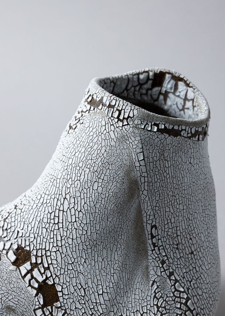 Anna Grahn Crossing Artwork Vase Handmade Sculpture Art Ceramic 