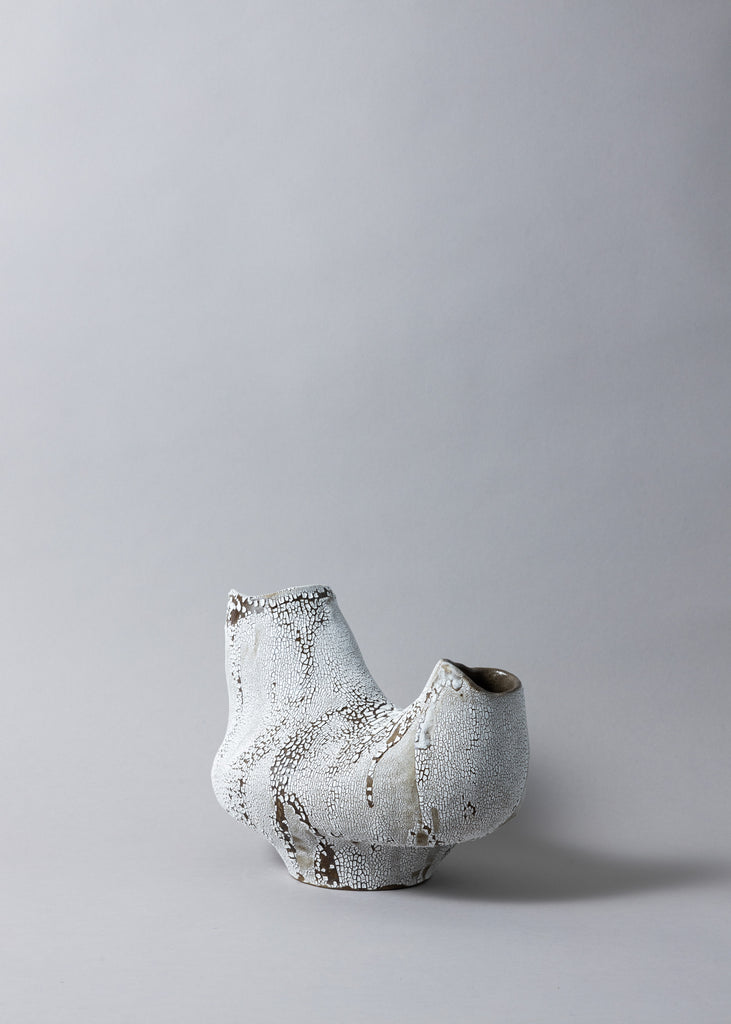 Anna Grahn Crossing Artwork Vase Handmade Sculpture Art Unique Ceramic 
