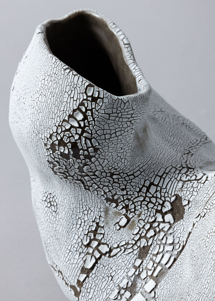 Anna Grahn Crossing Vase Handmade Sculpture Contemporary Unique 