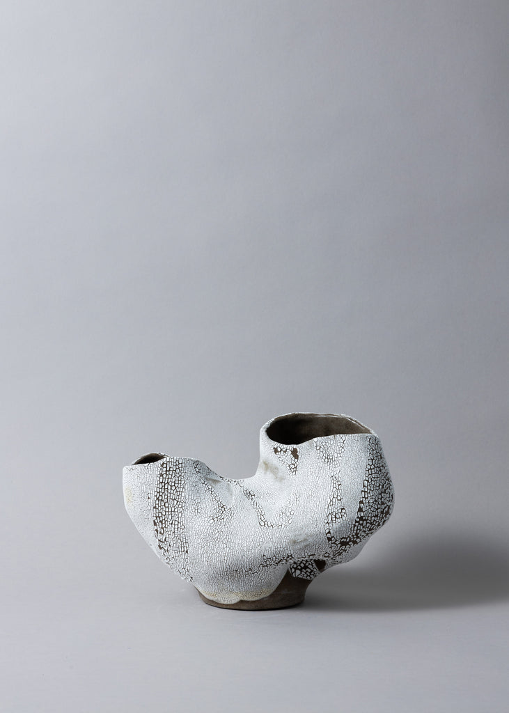 Anna Grahn Crossing Artwork Vase Handmade Sculpture 