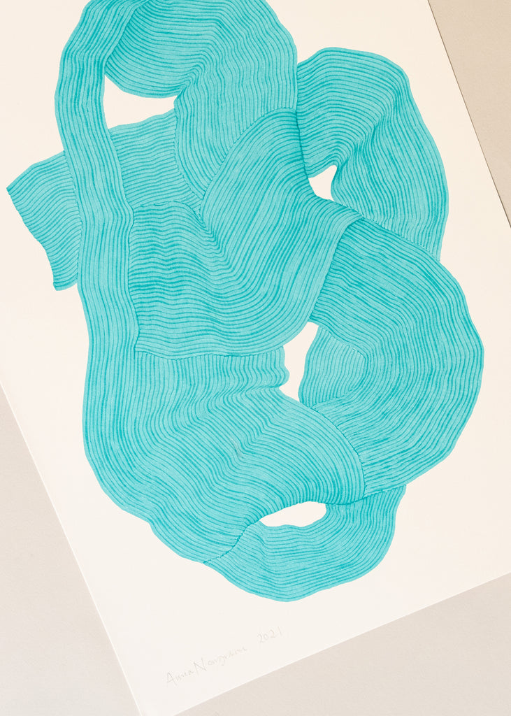 Anna Norrgrann Rhythm Artist Handmade Drawing detail