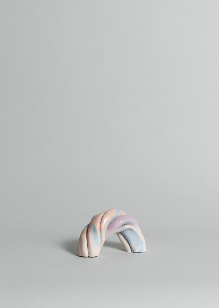 Anna Wallenius Rainbow Cloud Sculpture Handmade Ceramics 