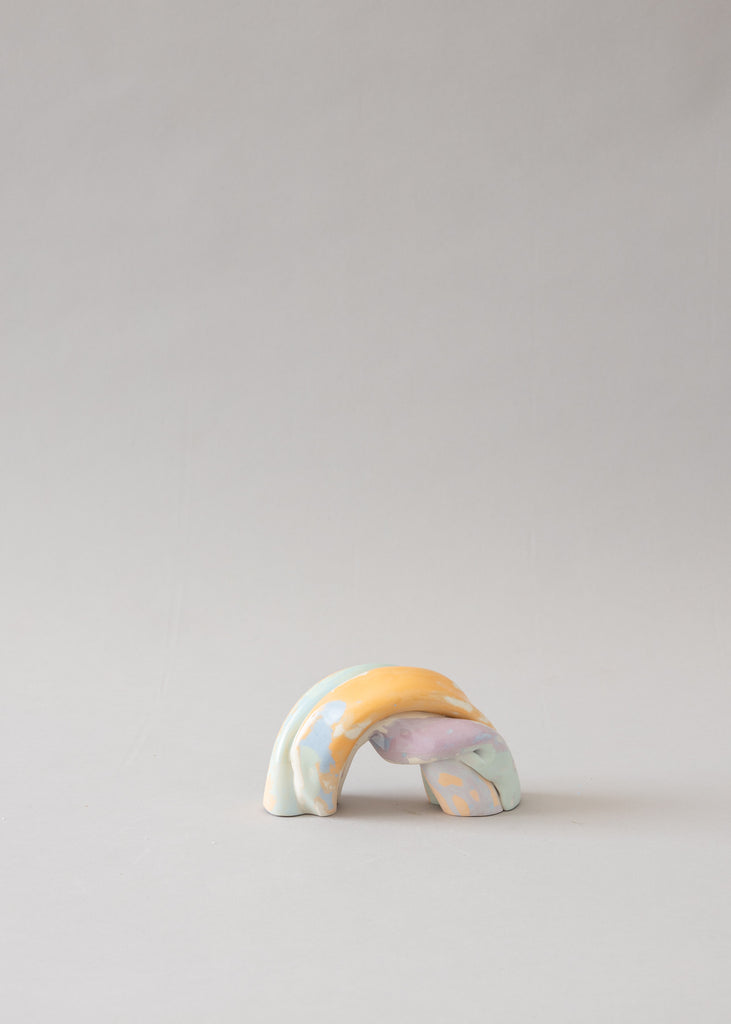 Anna Wallenius Rainbow Cloud Sculpture Ceramic Artwork