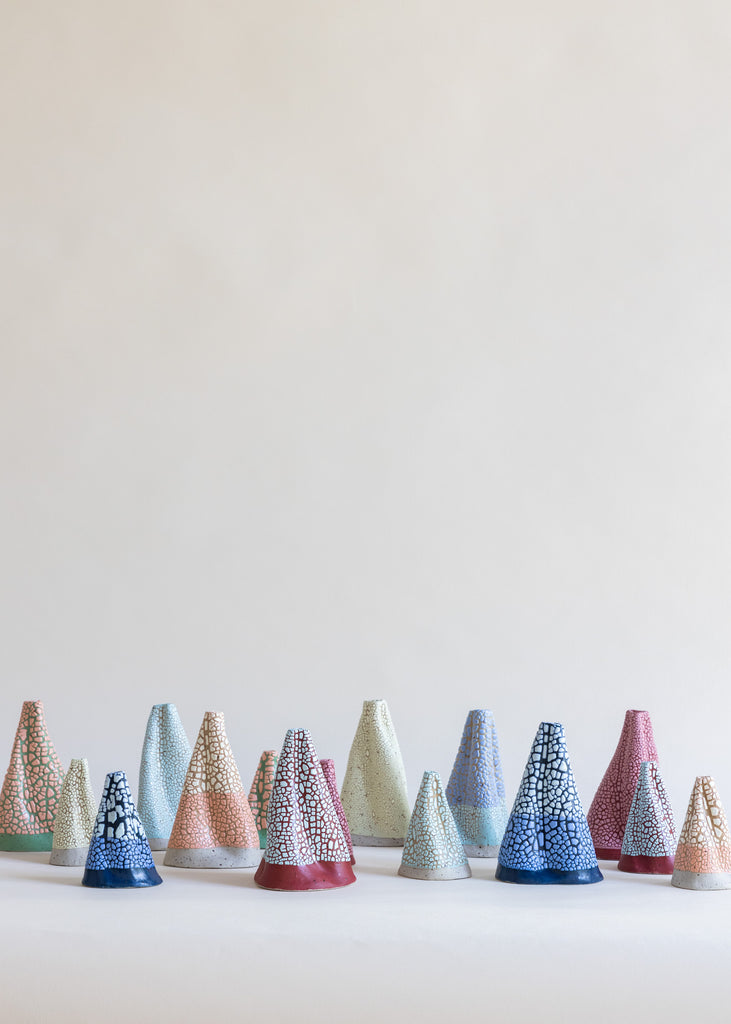 Astrid Öhman Vulcano Vases Handmade Sculptures Unique Ceramic Art