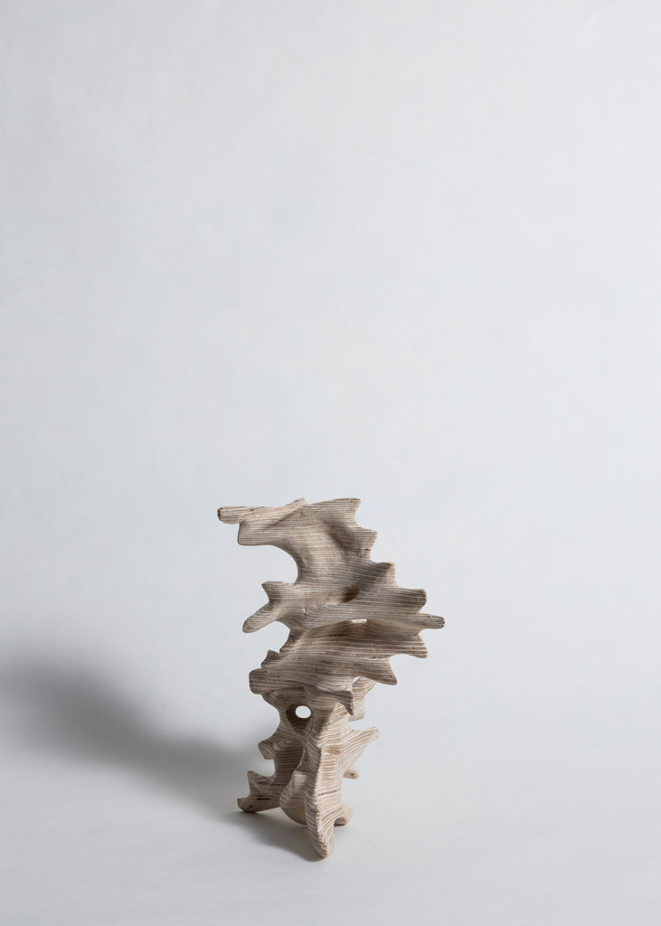 Ben Graham Curve I Industrial Driftwood Handmade Artwork Wooden Art Unique Sculpture