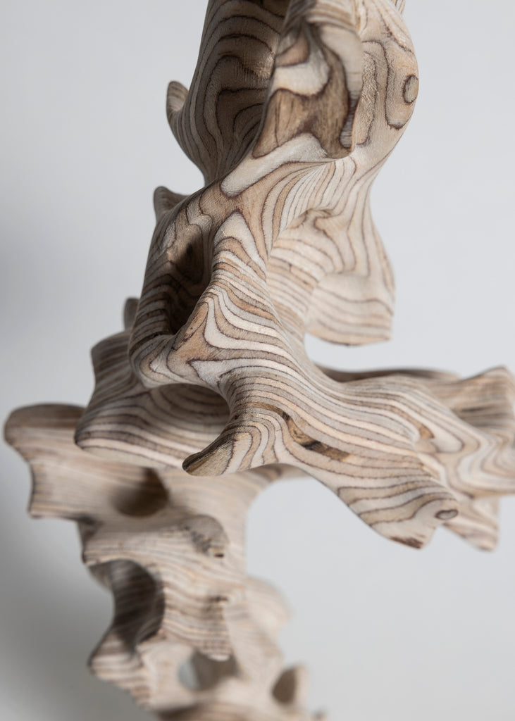 Ben Graham Smoke I Industrial Driftwood Handmade Artwork Wooden Art  Sculpture