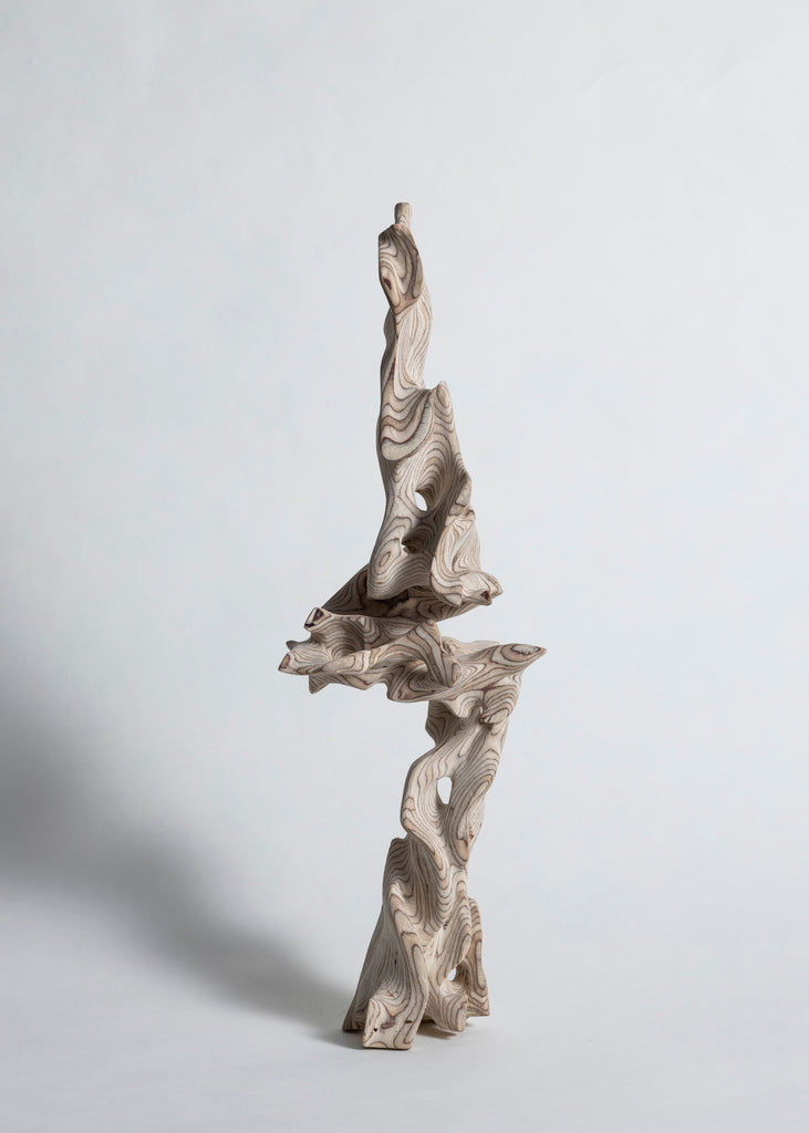Ben Graham Smoke I Industrial Driftwood Handmade Artwork Wooden Art Sculpture