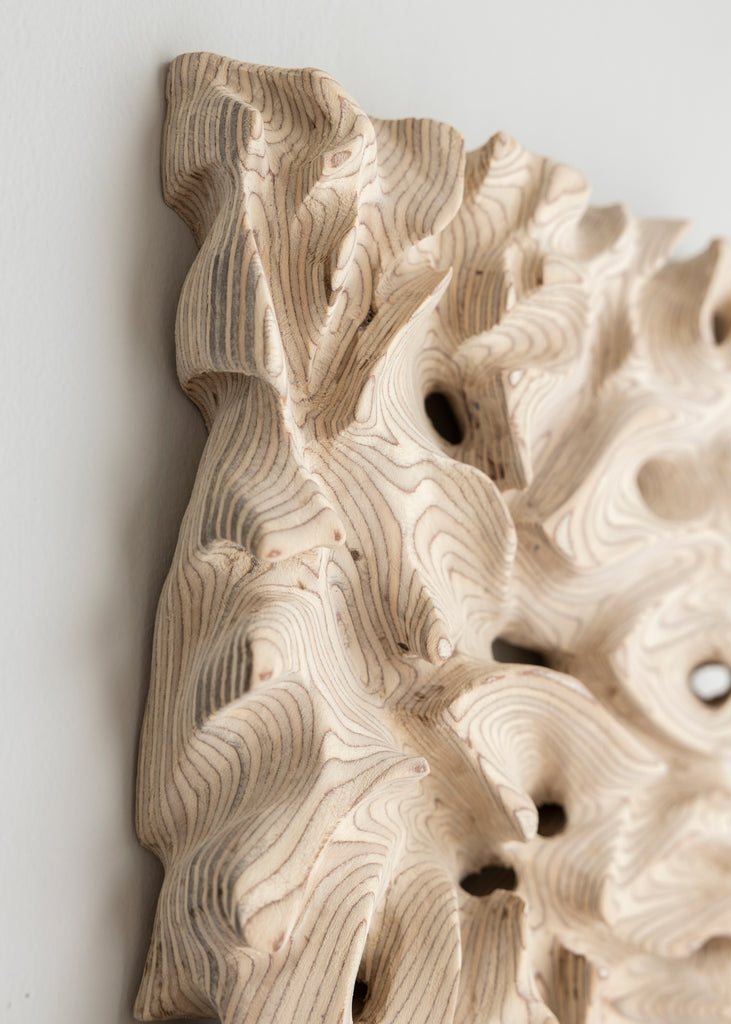 Ben Graham Wall Piece IV Industrial Driftwood Handmade Artwork Wooden Unique Wall Sculpture