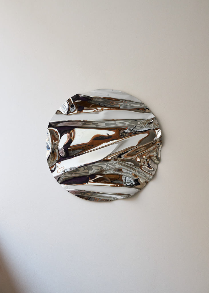 Caia Leifsdotter Round Psychadelic Mirror 75 The Ode To Handmade Artwork