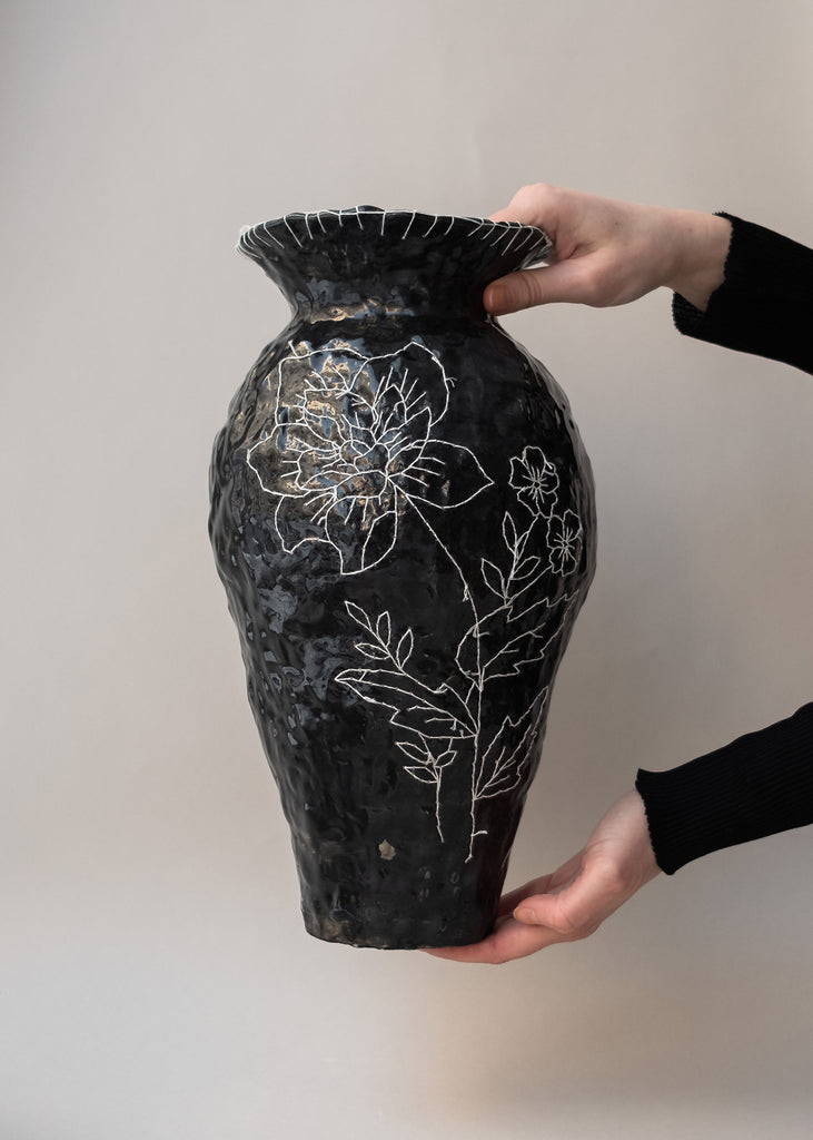 Caroline Harrius handmade vase size