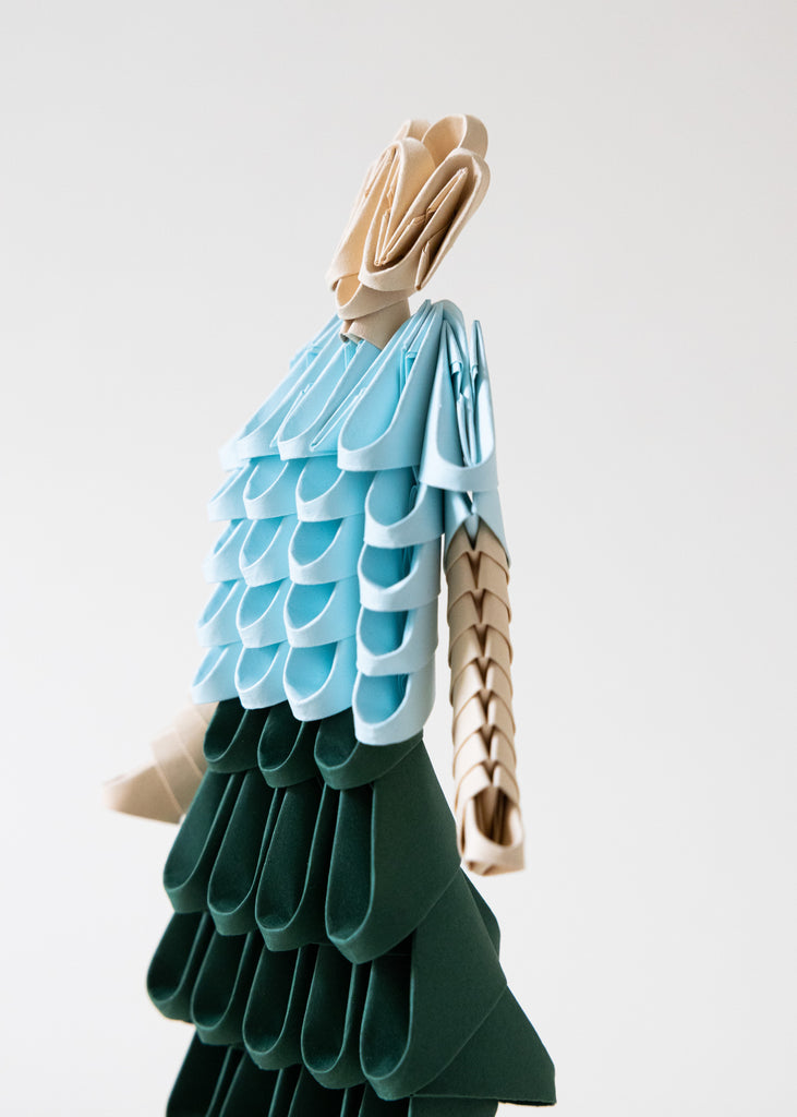 Clara von Zweigbergk Doll Handmade Artwork paper Sculpture Unique 