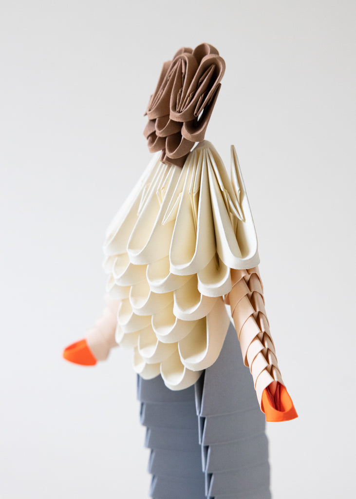 Clara von Zweigbergk Doll Paper Artwork Sculpture Handmade  Unique Art