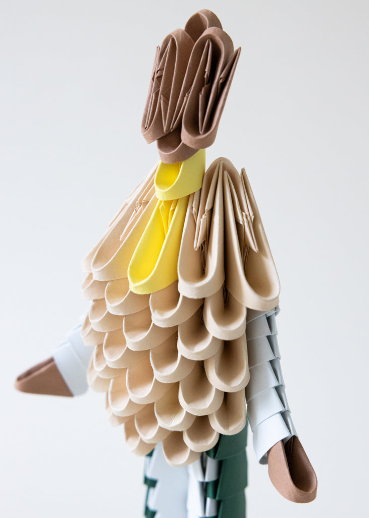 Clara von Zweigbergk Doll handmade Paper Sculpture Art