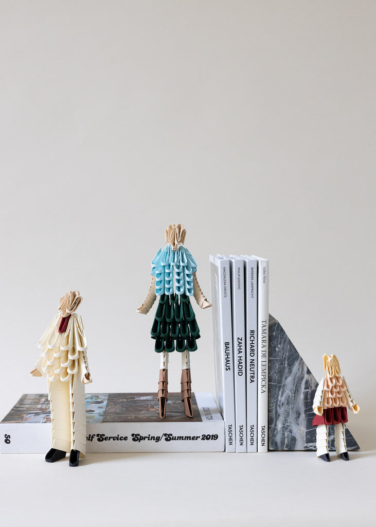 Clara von Zweigbergk Dolls Handmade Artwork paper Sculptures