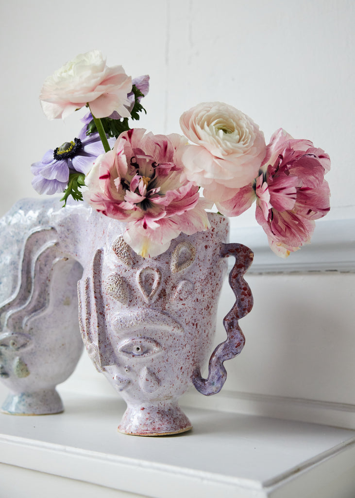 Dina Sandberg Cry Babies Sculpture Vase Artwork Handmade Art