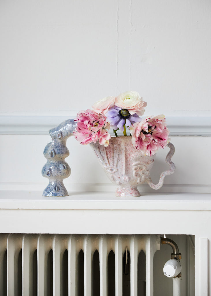 Dina Sandberg Ceramic Vase Sculpture Artwork