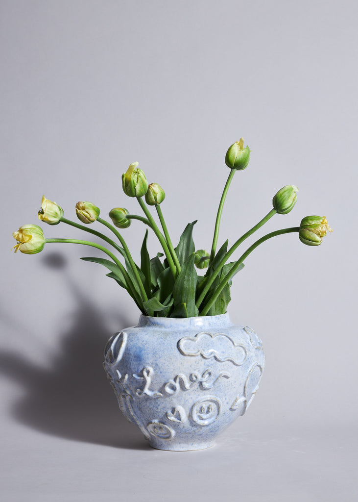 Dina Sandberg Love Letter Handmade Artwork Sculpture Vase Ceramic