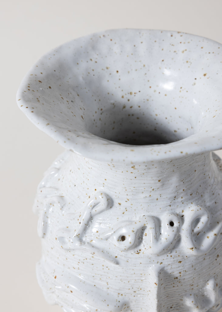 Dina Sandberg Love Letter Decorative Vase top