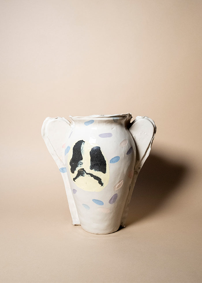 Dum Keramik Large Vase Smiley