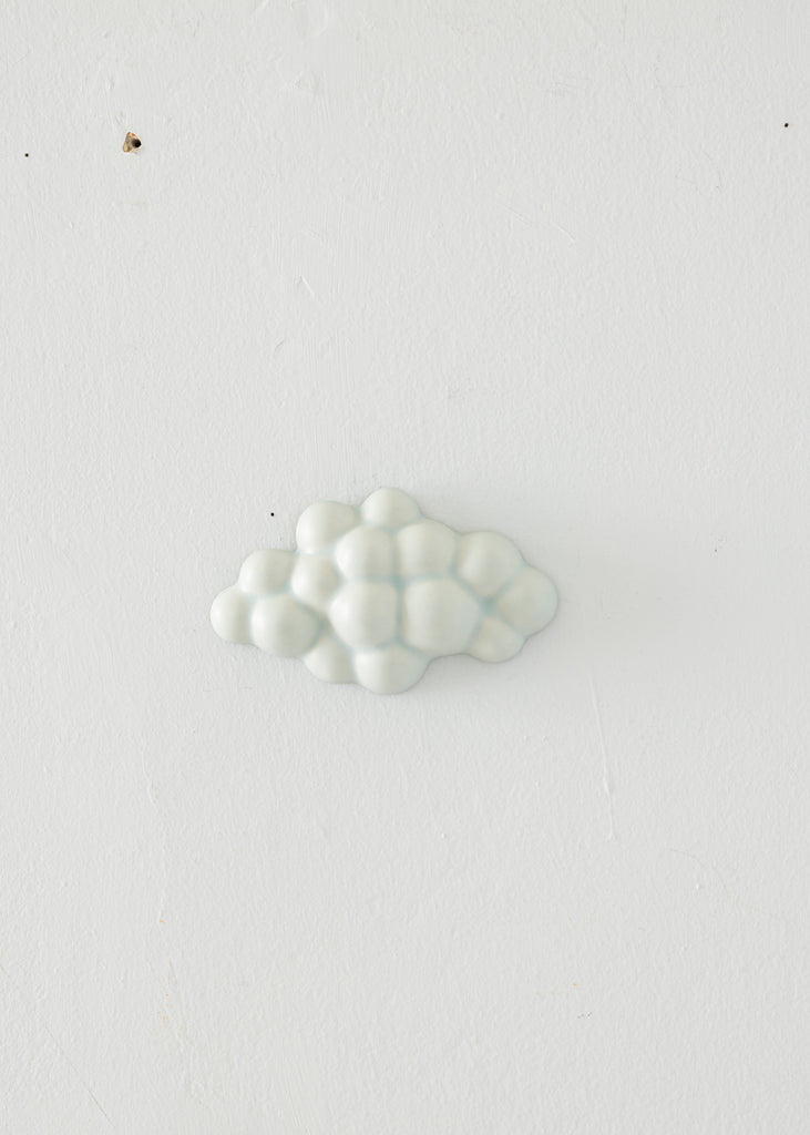 Elsa Binder Cloud Handmade Artwork Unique Art Ceramic 