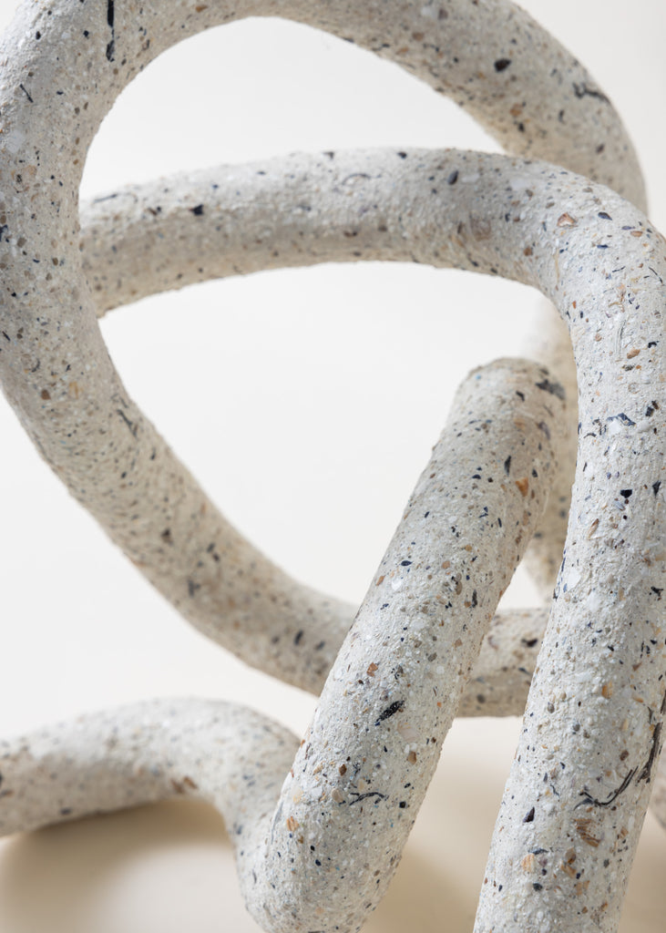 Emeli Höcks Circular Sculpture Handmade Original Sculpted Ceramics Artwork Minimalistic Art