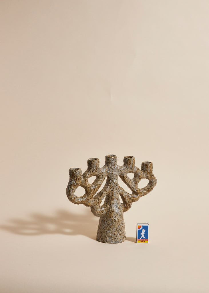 Emelie Thornadtsson Artist Handmade Ceramic Candelabra Size