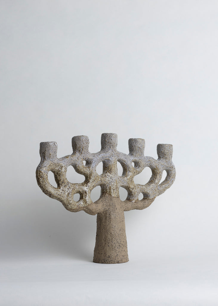 Emelie Thornadtsson Candelabra Sculpture Handmade Unique
