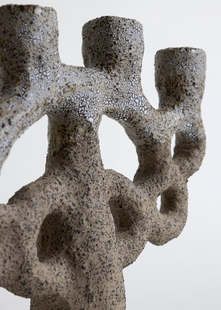 Emelie Thornadtsson Candelabra Sculpture Handmade Unique Candle Holder Artwork Ceramic Art The Ode To