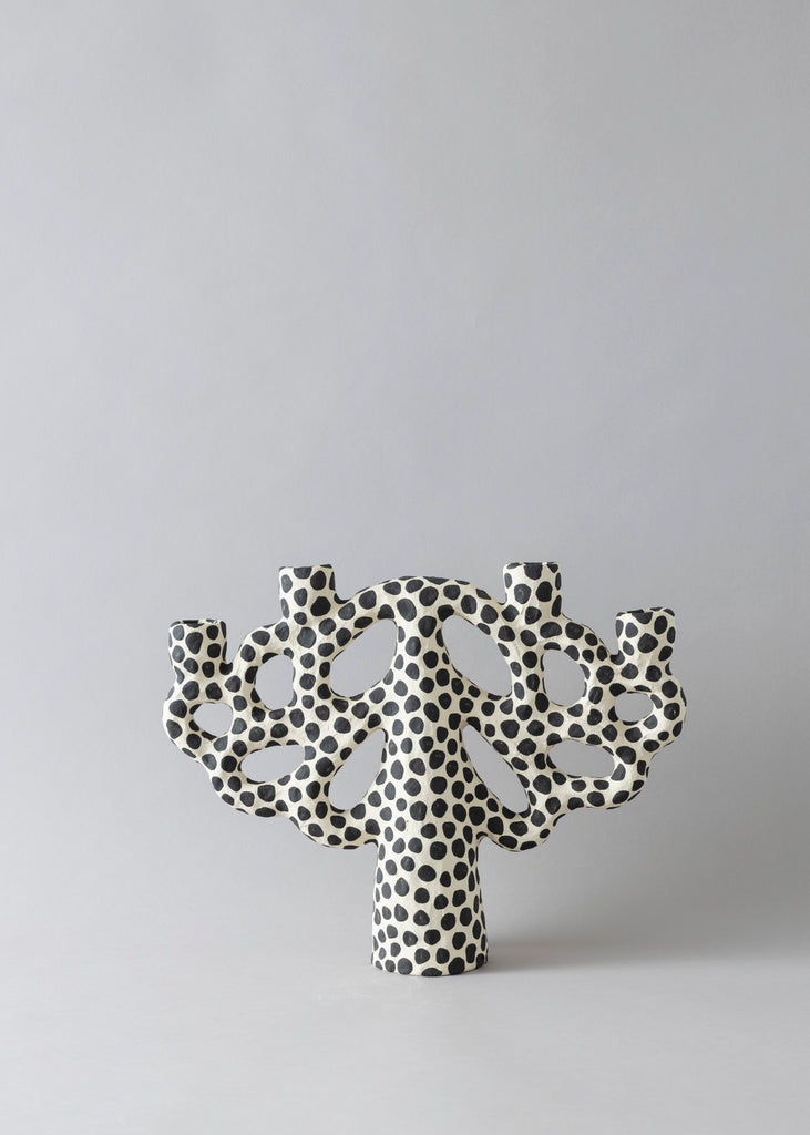 Emelie Thornadtsson Candelabra Handmade Artwork Ceramic Candle Holder 