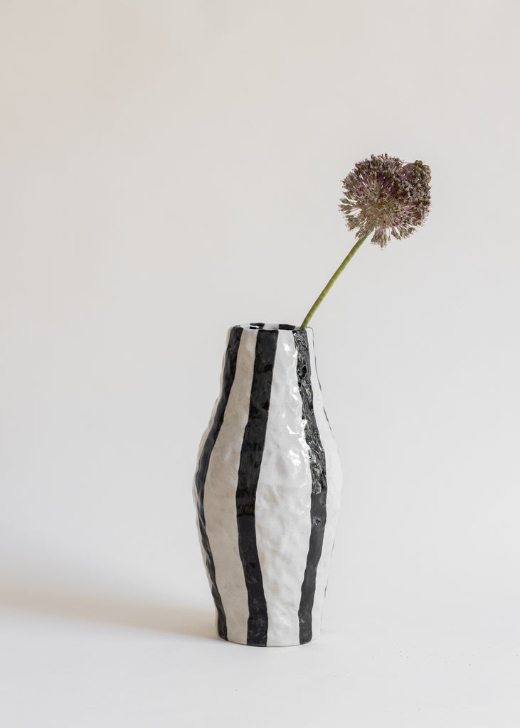 Emelie Thornadtsson Stripes Vase Handmade Unique 