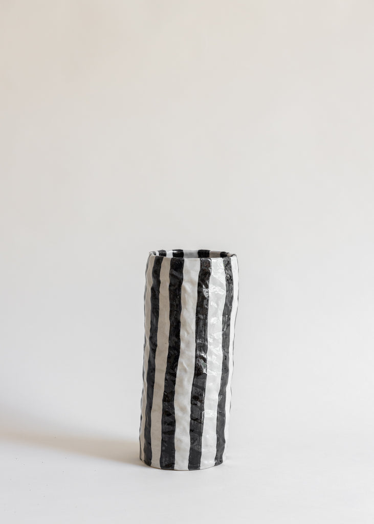 Emelie Thornadtsson Striped Vase Handmade Ceramic