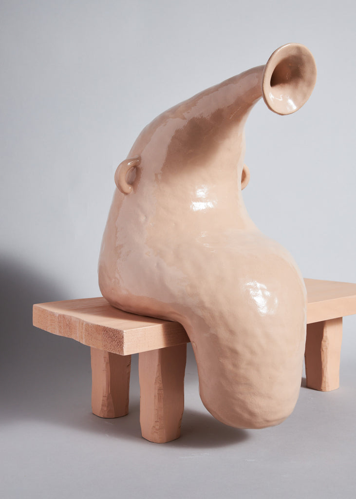 Contemplate Fanny Ollas Sculpture Unique Vase Handmade Art