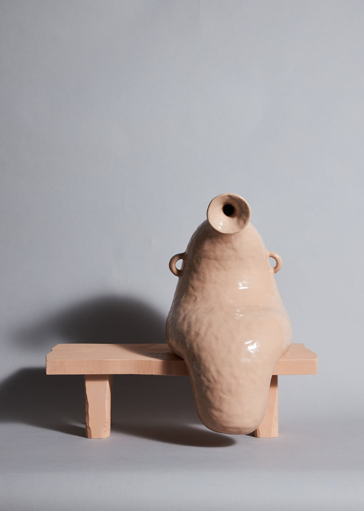 Contemplate Fanny Ollas Sculpture Unique Artwork Vase Handmade Art