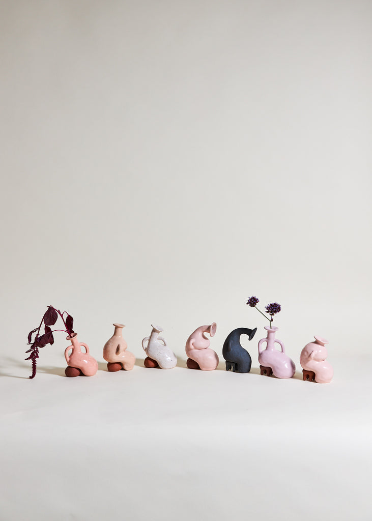 Mini Vase Sculptures Handmade Fanny Ollas Ceramics Art