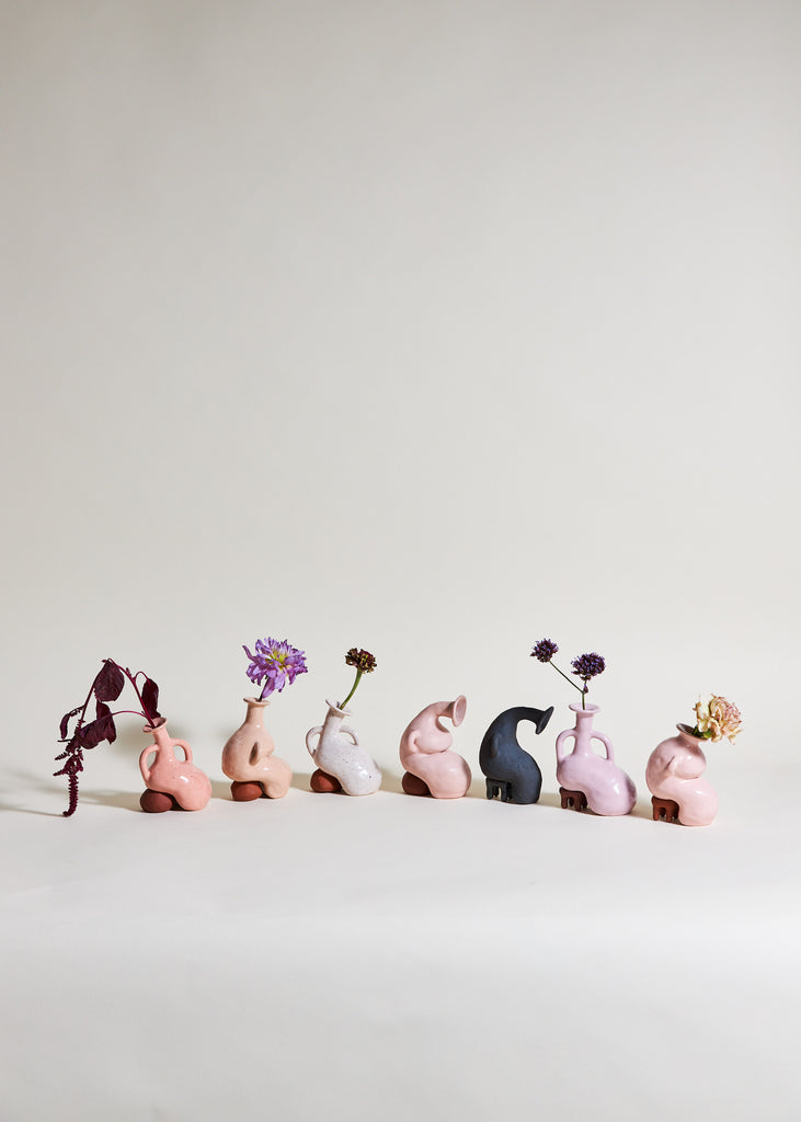 Mini Vase Fanny Ollas Unique Artwork Handmade Sculpture