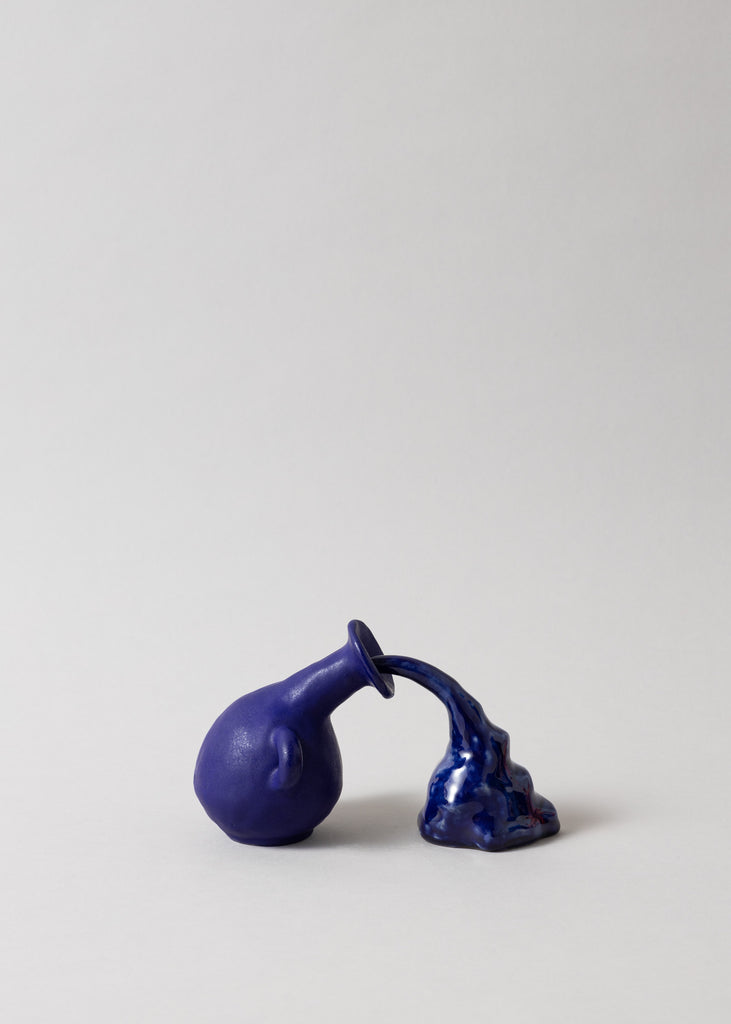 Fanny Ollas Blue Modern Mini Vase