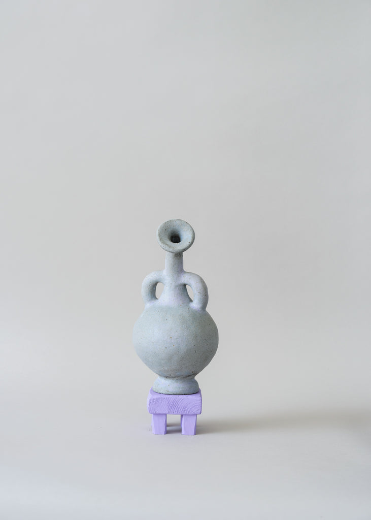 Fanny Ollas Longing Purple Sculpture 