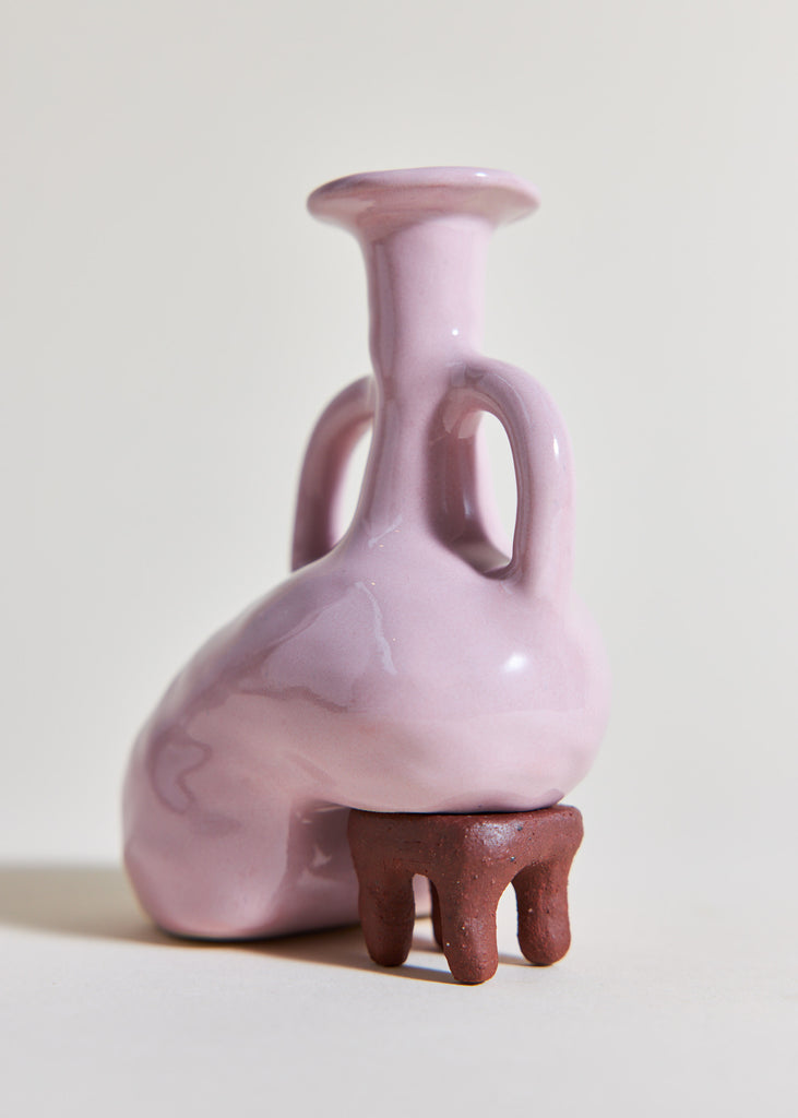 Mini Vase Fanny Ollas Sculpture Art Handmade Ceramic 