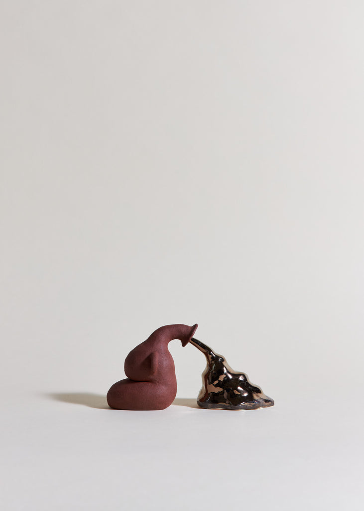 Fanny Ollas Sculpture Mini Vase Artist Handmade Unique