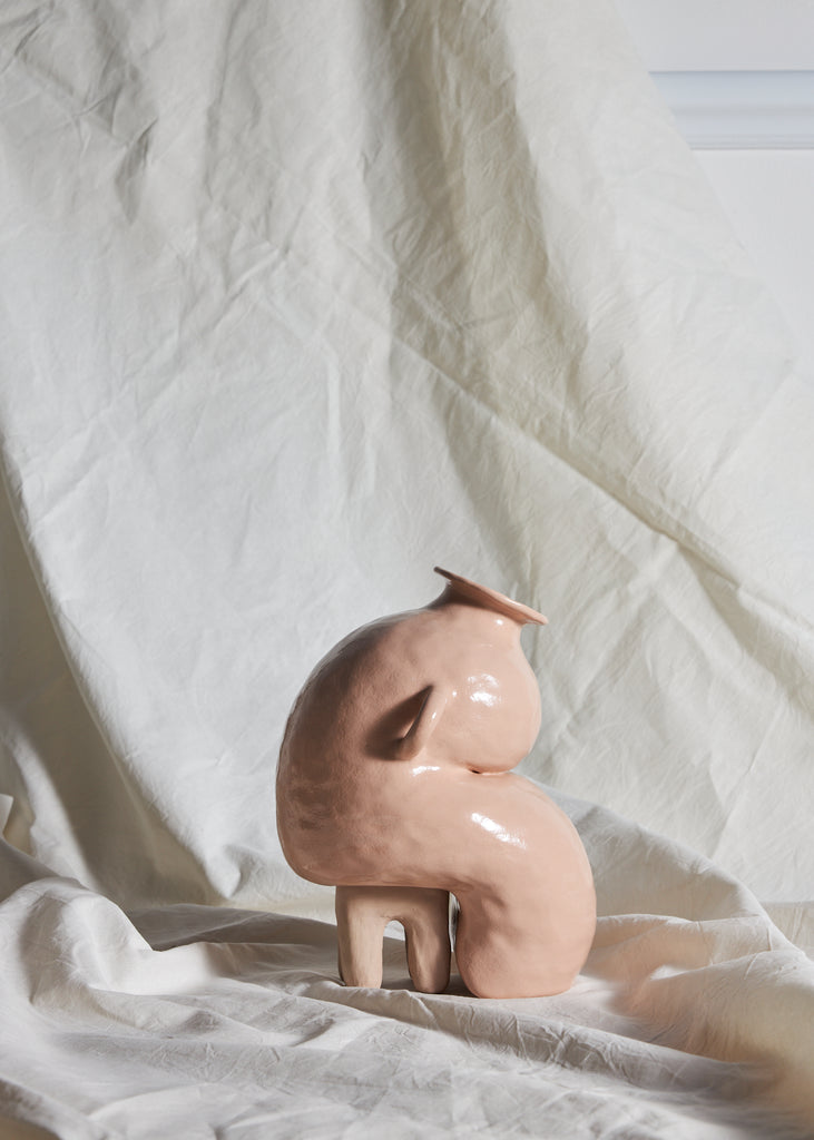 Fanny Ollas rest Sculpture Vase Handmade 