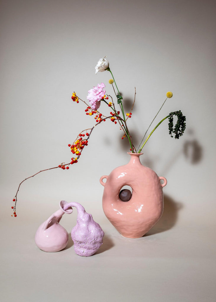 Fanny Ollas Emotional Pieces Pink Vases